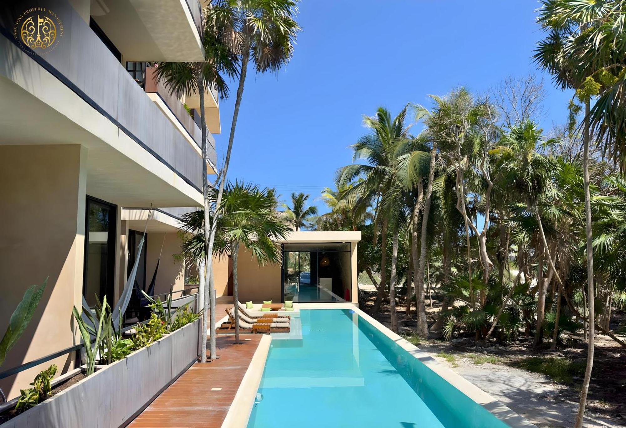 Ferienwohnung Penthouse Privado En Tulum Exterior foto